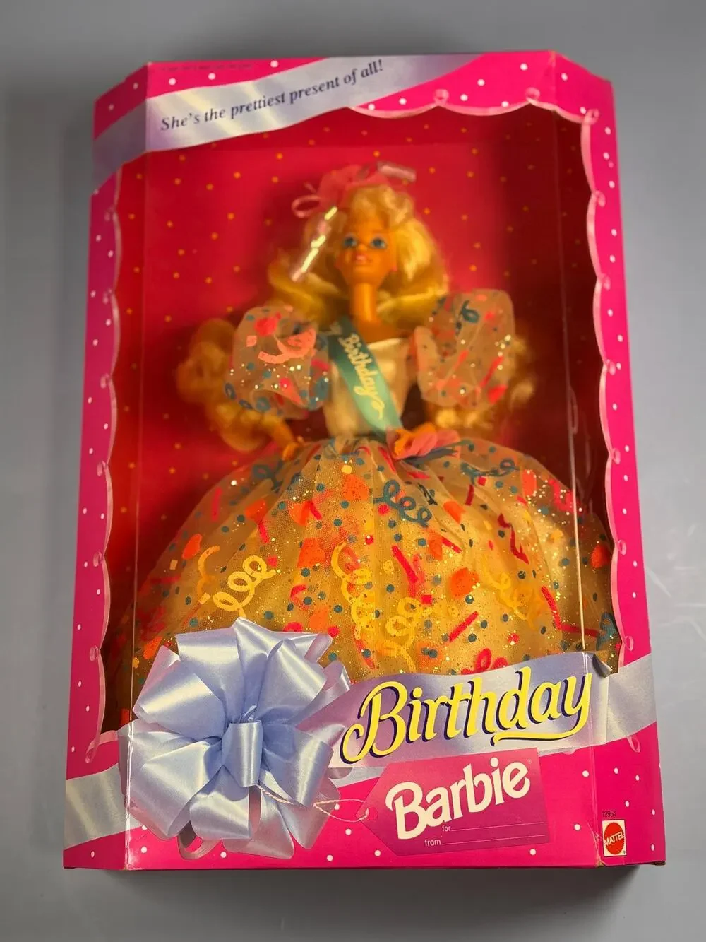 Vintage 1994 Mattel Birthday Barbie Doll #12954 Prettiest Present of All New